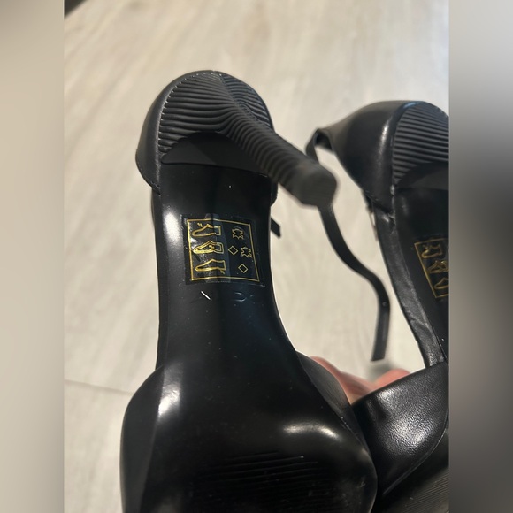 Aldo black bliege heels stiletto - Picture 11 of 14